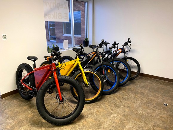 Fat Tire Mountain E-Bikes