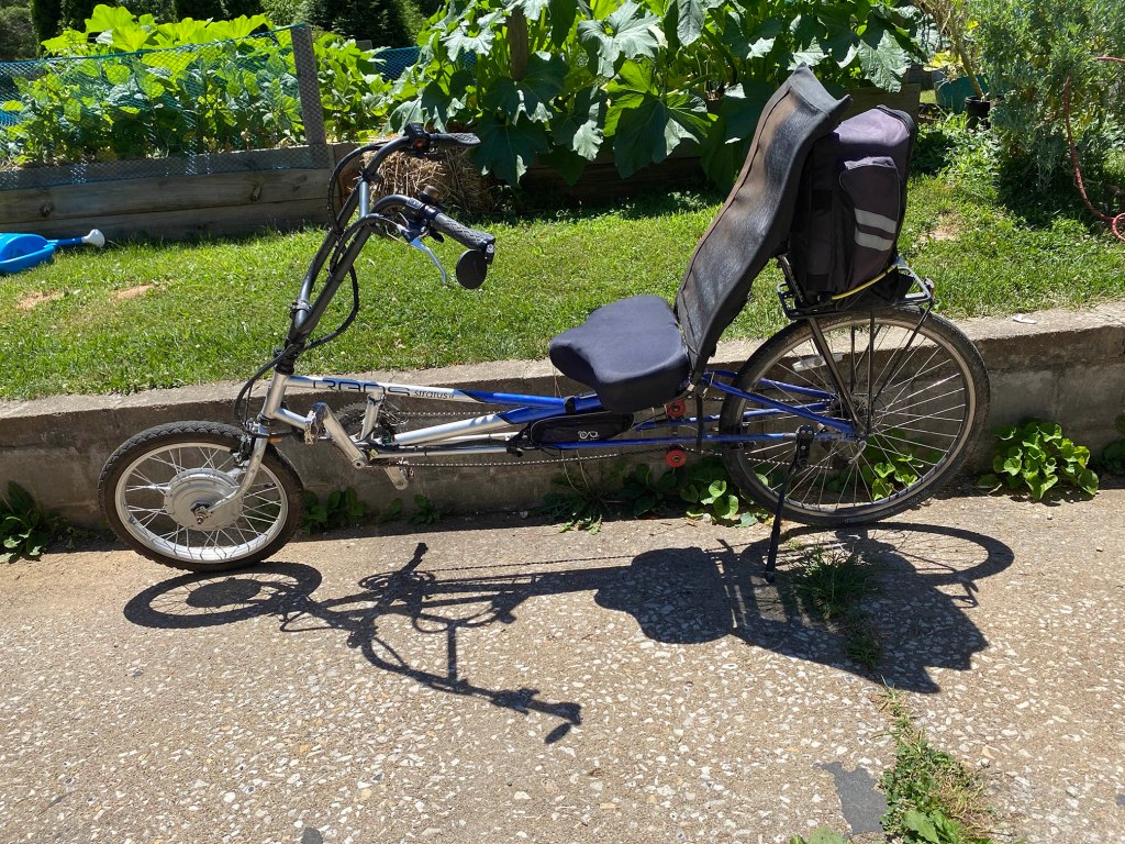 Rans Stratus ebike conversion